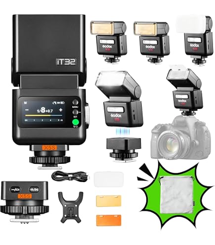 Amazon | Godox iT32 X5O X5 O カメラストロボトリガー for